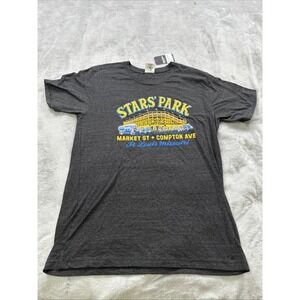 Charlie Hustle St Louis Stars Park Baseball T Shirt Size Large Market & Compton